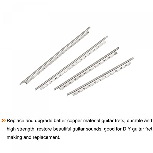 sourcing map Ukulele Fret Wire Fretboard 18 Fret 1.6mm Argenté pour Fingerboard Remplacement, Paquet de 18 - Les Beatles, Paul McCartney, John Lennon, RIngo Starr, George Harrison sourcing map Ukulele Fret Wire Fretboard 18 Fret 1.6mm Argenté pour Fingerboard Remplacement, Paquet de 18 – Image 5