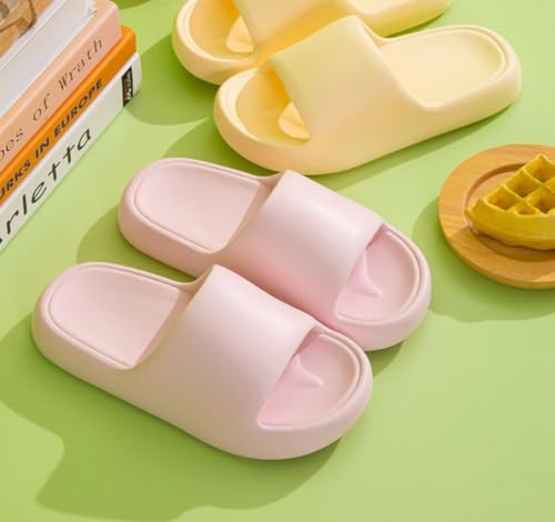 Cozy Cloud Slippers for Women - Soft Open Toe Slides, Breathable Lightweight Supportive Sole for Bedroom Shower Spa, Holiday Gifts3