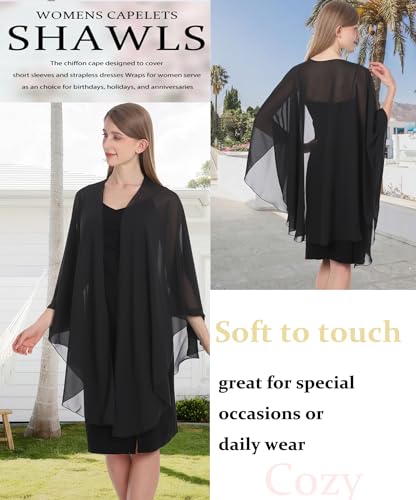 Women's Shawls and Wraps for Evening Dress Chiffon Scarf Soft Elegant Pashmina Wedding Bridal Scarve4