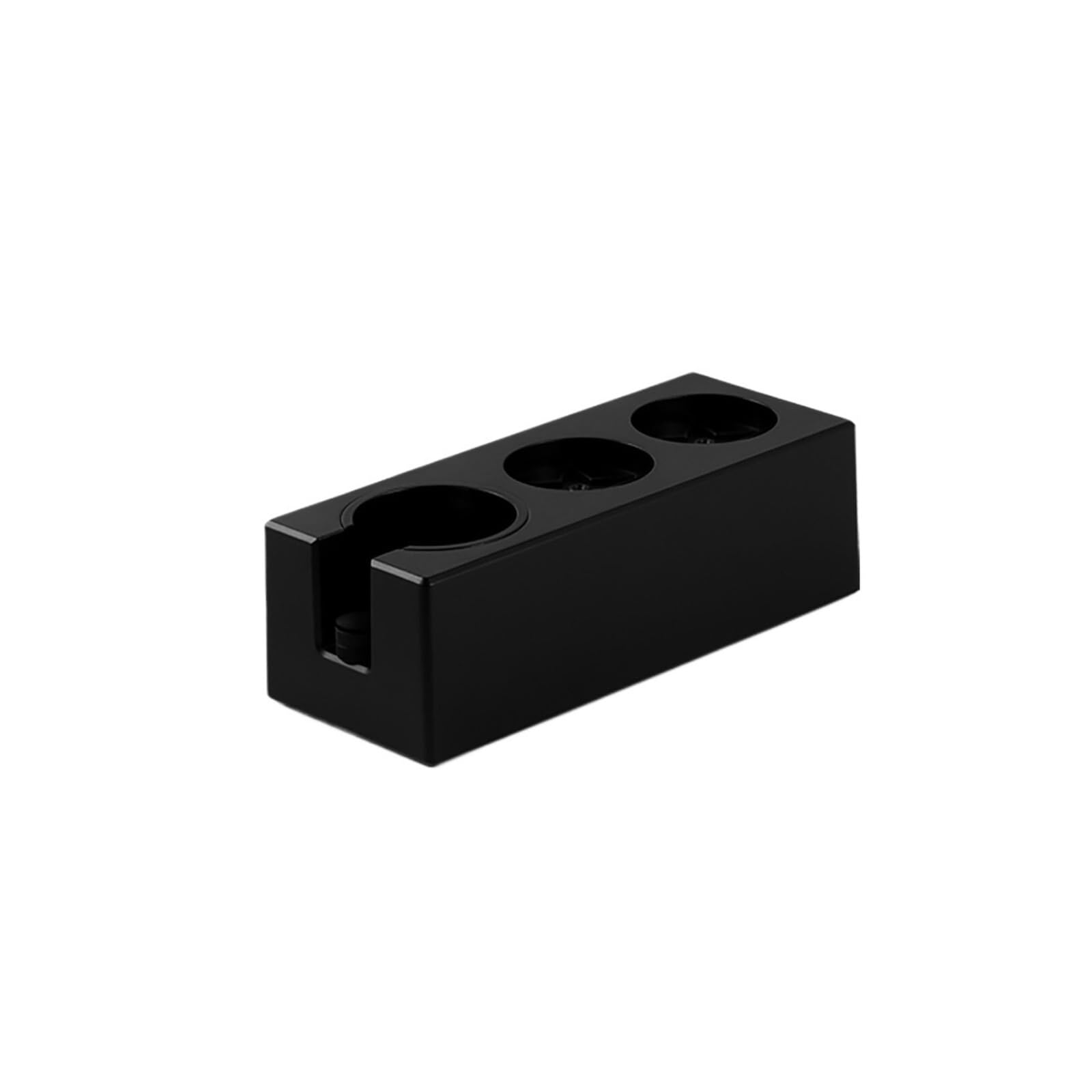 Espresso-Stopfstation Multifunktionale Kaffeeklopfbox 51–58 mm, universeller Verstellbarer Siebträgerhalter, praktisches Kaffeezubehör for zu Hause(Portafilter Holder)
