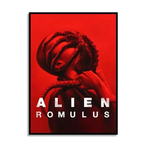 Poster film Alien sur toile 50x70 cm sans cadre MZOwallpaper