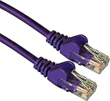 Rhinocables 2 m Cable de Red RJ45 categoría 5e, 50 cm, Color Morado