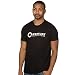 Portal 2 Men's Aperture 80's Logo Premium T-Shirt (Black, Large)