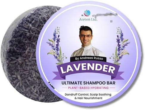 HandMade Solid Shampoo Bar  Natural Shampoo Bar and conditioner For Dry Hair, Hair Nourishment, Prevents Spilt Ends With Plant Based Hydrating SLS Free Shampoo Bar (Aloe Vera)