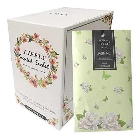 LIFFLY Jasmine Scented Sachets 14 Packs Cover