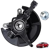 ECNEREFERR Front Left Steering Knuckle & Wheel Hub Bearing Assembly 698-451 for Honda Civic 2006 2007 2008 2009 2010 2011 44300SNA952 44300TR0951 Left Driver Side Steering Knuckle