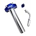 D1M Acceleratore Tubo Moto 7/8" Manubrio CNC Acceleratore a Torsione Rapida Tubo Del Gas Acceleratore Manubrio Comando Elettrico a Leva Adatto Alla Maggior Parte Dei Motocicli Scooter ATV (Blu)