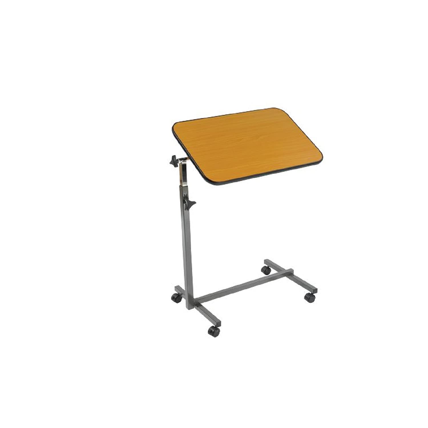identités, Table de Lit, Simplex, Plateau Inclinable, Personnes Alitées, Table À roulettes, Freins pour Stabilisation, Larges Molettes Facilitent la Préhension, Table de Déjeuner