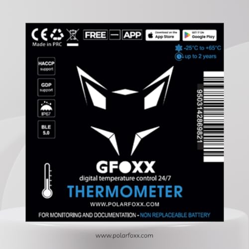 Thermomètre Bluetooth étanche IP67 avec contrôle par application