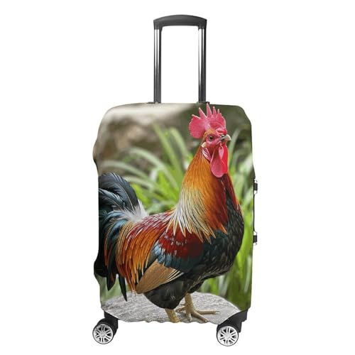 Travel Wheeled Suitcase Sleeve Dustproof Anti-scratch Cock on Rock Luggage Case Protective Cover For 19-32 Inch Luggage