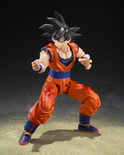 Image of TAMASHII NATIONS - Dragon Ball Z - Son Goku (The Kind-Hearted Saiyan) S.H.Figuarts Action Figure