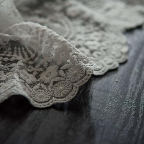 Chemin de table winara dentelle nappe table runner blanc brodé de table basse