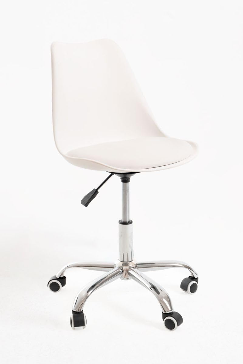 Regalos Miguel - Silla de Oficina Blanca Neo - Máxima Ergonomía - Ideal para Escritorio y Gaming