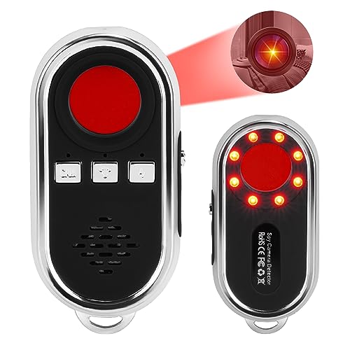 Detector de Cámara Oculta, Mini GPS Detector de Cámara LED, Alarma de Detector de Cámara...
