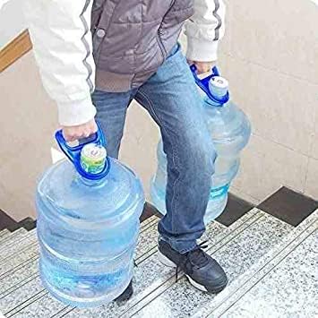 Pavan Ecommerce 20L Water Can Handle Holder ll Bubble Can Lifter for Home & Kitchen, Sturdy Plastic Handle Lifter (Pack of 4) Water Can Handles 4