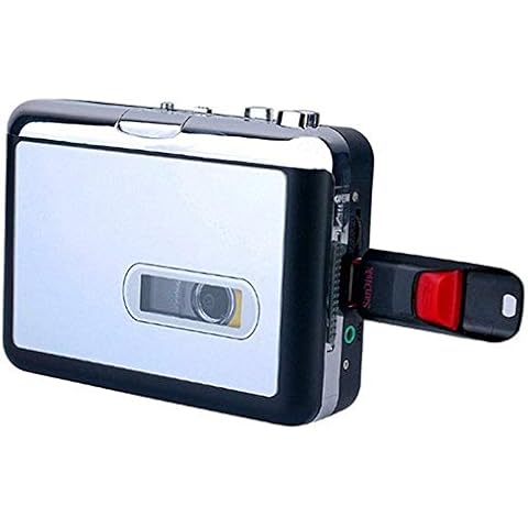 New Cassette Player USB Walkman Cassette Tape Music Audio to MP3 Converter Player Save MP3 File to USB Flash/USB Drive Cover