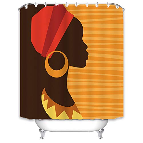 Rideau de douche 100% polyester résistant pour éliminer les moisissures de douche