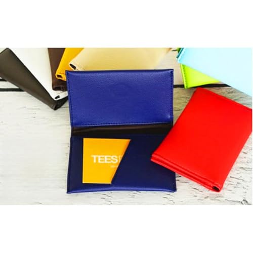 オレンジ No.220 PVCレザー名刺入れ「Mei」 / コンパクト 大容量 丁寧 スマート 千葉県