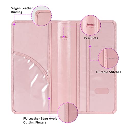 Image of CoBak Car Registration and Insurance Holder | Vehicle Glove Box Organizer, Auto Truck Compartment Document Case with Magnetic Closure for Insurance & Driver License