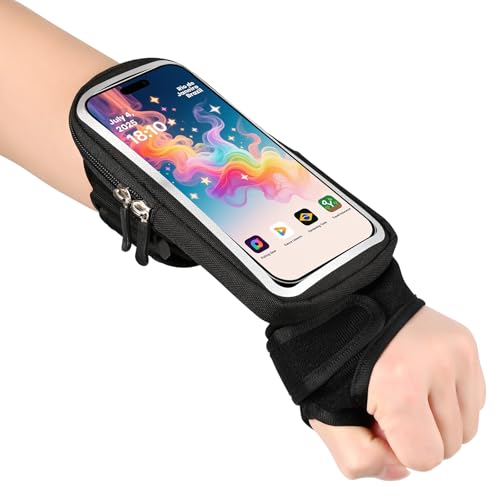 HAISSKY Brazalete de Antebrazo para Móviles para Ciclismo Equitación Correr