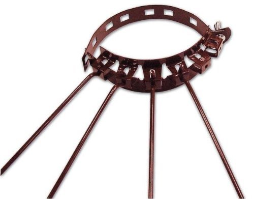 Preisvergleich Produktbild Wäscheleine für Ofenrohre Ø 8-12 cm Schwarz