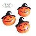 Anboor 4.3 Inches Squishies Pumpkin Hat Kawaii Slow Rising Scented Squishies Stress Relief Kid Toys Halloween Decorative Props,1 Pcs Random