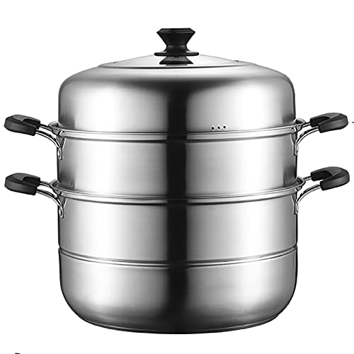 Cuiseur vapeur 38 cm inox pour réussir vos petits pains vapeurs maison