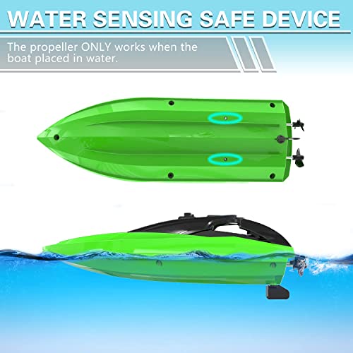 image for VOLANTEXRC RC Boat Remote Control Boat for Pools and Lakes, 2.4GHZ Rem