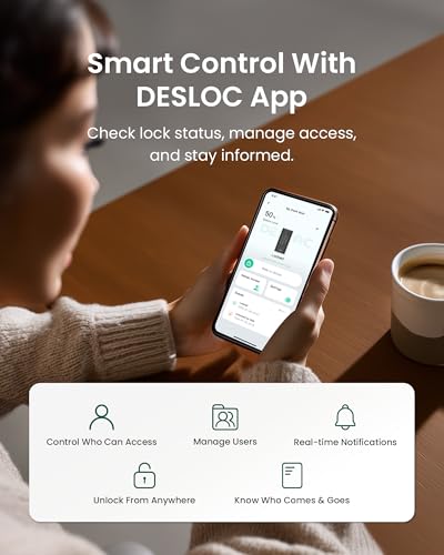 Smart Biometric Front Door Lock with Camera