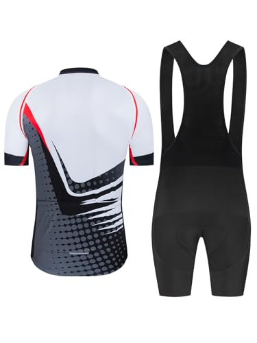 Men's Cycling Jersey Bib Shorts Set