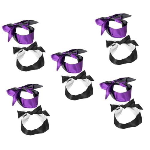 Gogogmee 10個 旅行用アイシェード 旅行用アイカバー 軽量目隠し 装飾アイカバー 大人用眼帯 快適な目隠し シルクスリーピングマスク 目 創造的な目隠し 完全遮光 サテン