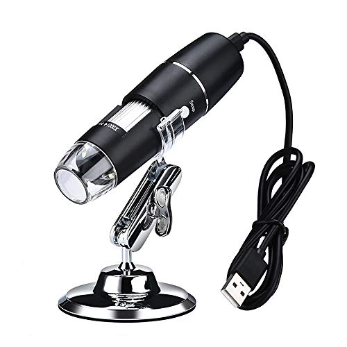 Wireless Digital Mikroskop, 50X Bis 1000X WiFi Hand Zoom-Vergrößerung Endoskop Kamera Lupe 1080P 8 LED Kompatibel Mit Android Und Ios Smartphone