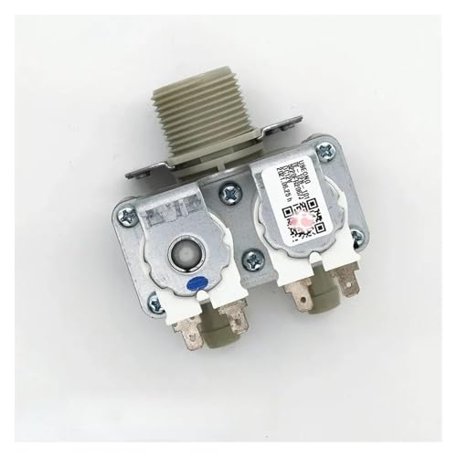 ZGHQHCDRH Válvula Solenoide De Entrada De Lavadora De 12 V CC, Compatible con LG, Repuestos For Lavadoras De Tambor(2 Water outlets)