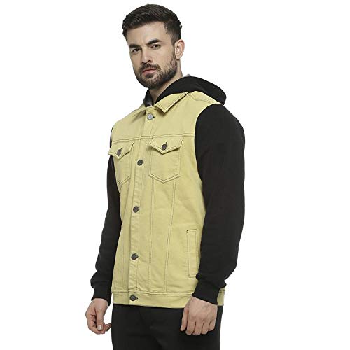 Image of Campus Sutra Men's Solid Regular Jacket