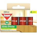 Baygon® rubans attrape-mouches à suspendre, 4 rubans