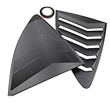 Rear Quarter Window Louvers 2 pcs/set Spoiler Panel for Scion FRS for Subaru BRZ for Toyota 86 GT86 2013-2018 ABS Stickers