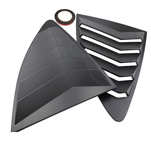 Rear Quarter Window Louvers 2 pcs/set Spoiler Panel for Scion FRS for Subaru BRZ for Toyota 86 GT86 2013-2018 ABS Stickers