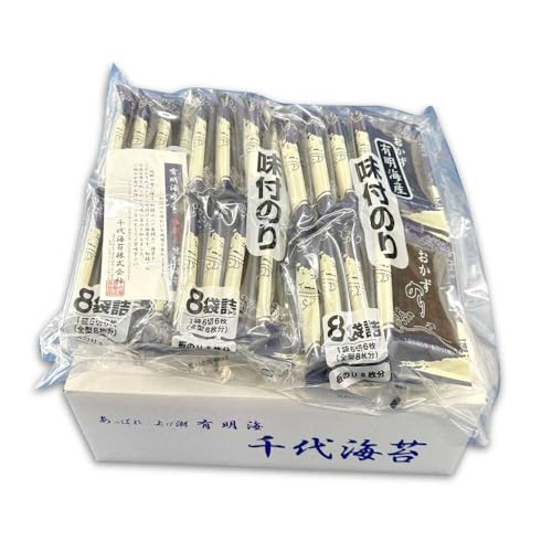 初摘み 福岡有明のり 味付海苔 6切5枚×24P