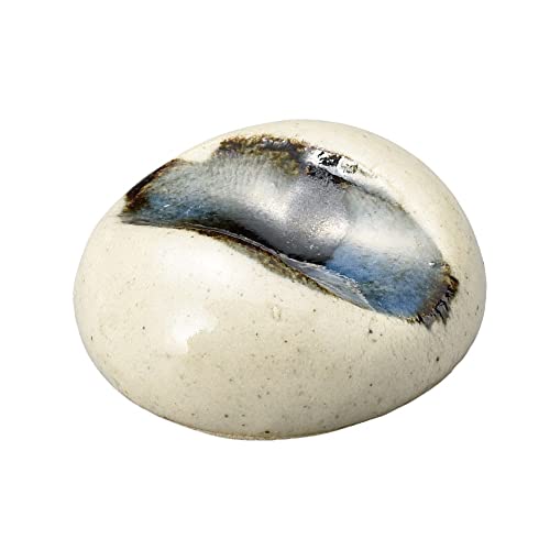 山下工芸(Yamashita kogei) 美濃焼 手玉灰釉 箸置き 4.2cm 99187