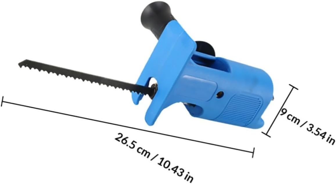 Electric Drill Refitted Saw for Wood Cutting and PVC Projects