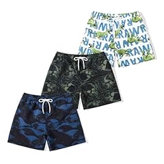 Navy Blue Waves/ Black Skulls/ White Dinosaurs