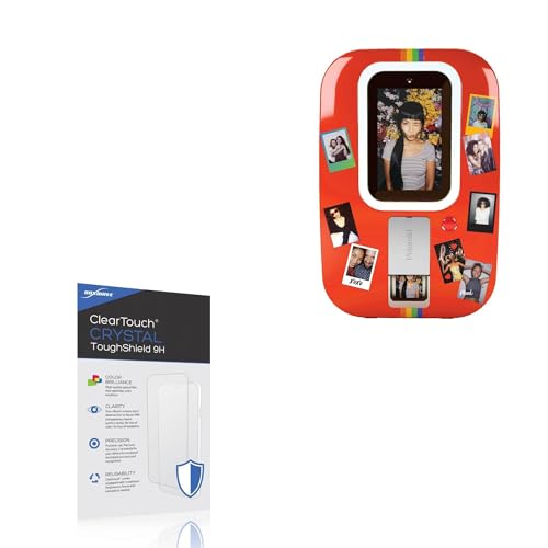 BoxWave Screen Protector Compatible with Arcade1Up Polaroid Photobooth - ClearTouch Crystal ToughShield 9H (2-Pack), Clear 9H Tough Flexible Film Screen Protector