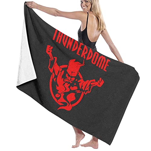Serviette de Bain Thunderdome Serviettes de Plage à séchage Rapide Gant de Toilette Doux Absorbant ou Yoga Spa Sport Bain Piscine Camping Piscine 32 x 52 Pouces Cover