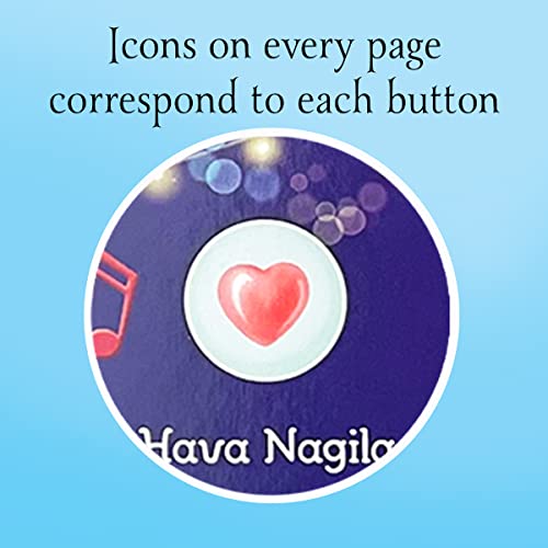 Best-Loved-Jewish-Songs-for-Hanukkah-Passover-Shabbat-Rosh-Hashanah-Yom-Kippur-Sukkot-Purim-And-More-A-Childrens-Sound-Book-for-Kids-Board-book--Touch-Feel-September-22-2021