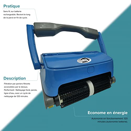 EDENEA Orca 300 CL - Robot Piscine Electrique sans Fil - sur...