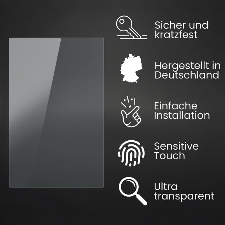 Bruni Screen Protector compatible with Blackmagic Design Studio Camera 4K Pro Protector Film, crystal clear Protective Film (2X)