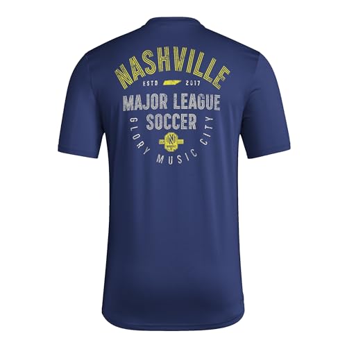 Image of adidas Men's Inter Miami CF Local Pop Short Sleeve Pre-Game T-Shirt
