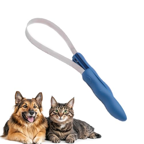 UtySty Dog Shedding Blade Dual-Sided Shedding Blades Stainless Steel Doggie Deshedding Brush Tool Curry Comb Dogs Brush Slicker Brushes for Grooming Pet Loose Hair Removal All Dogs Coat Types