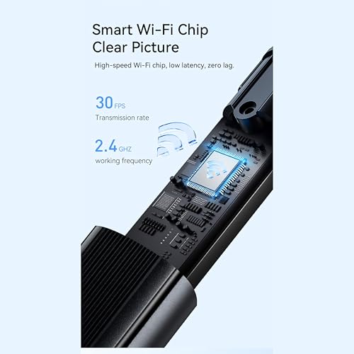 Image of Smart Ear Cleaner with Camera for Ear Wax Removal, HD Visual Ear Pick, Temperature Control, Rechargeable Type-C, Family Use