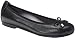 Vionic with Orthaheel Technology Women's Minna Ballet Flat,Black,US 8 M
